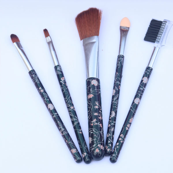 5Pcs/Set Mini Makeup Foundation Brushes- Eye Shadow Brush- Lipstick Brush- Makeup Product Brushes