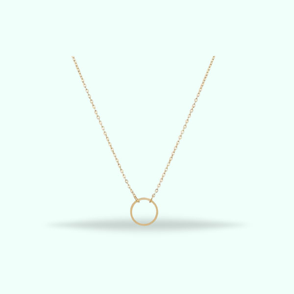 Circle Pendants Necklace Infinity Forever Circle Necklace