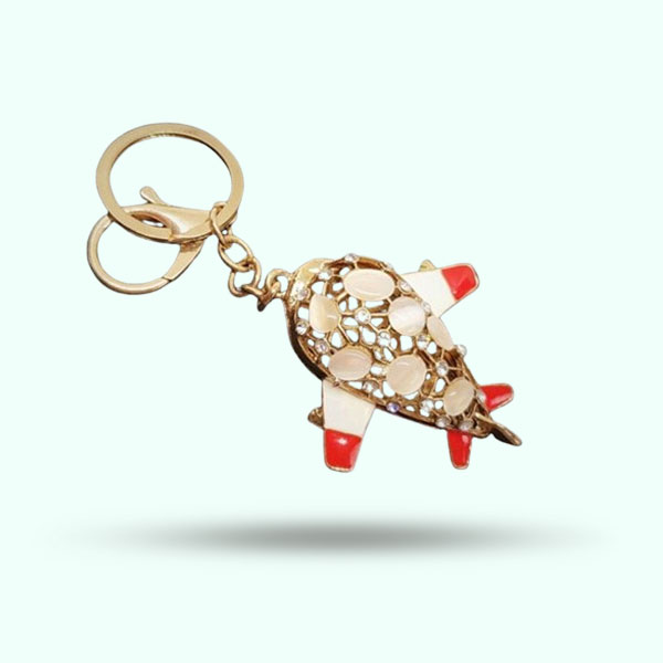 Creative Little Keychain Metal Stylish- Car Key Handbag Bag Charms Key Ring 