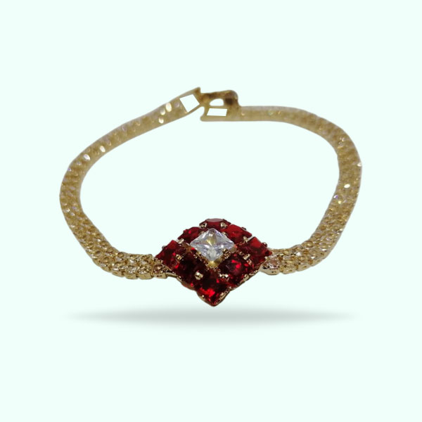 Maroon Crystal Stunning Beads Bracelets- Stone Bracelets Gifts for Girls