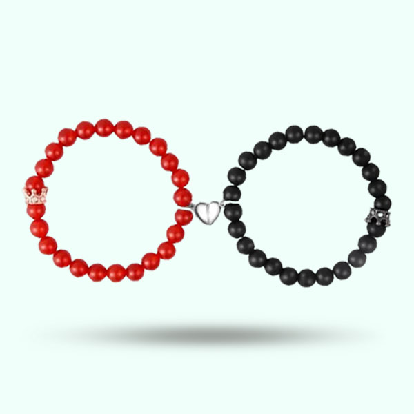 New Trendy Beautiful Handmade Beads Adjustable Rope Bracelets for Couples and Friends