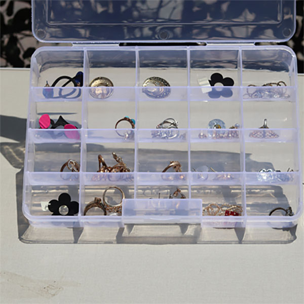 Jewelry Box with Multiple Compartments- Jewelry Storage Boxes for Girls