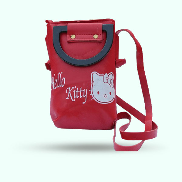 Red Cute Stylish Shoulder Crossbody Bags- Ladies Mobile Phone Sling Bag for Children and Girls