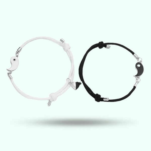 Beautiful Romantic Love Magnetic Attraction Couple Promise Bracelet For Men & Women - Friends Gift Jewelry